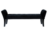 Chatham Bench in Black Velvet B2736P354273