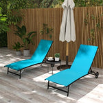 ZUN Folding Lounge Chairs / beach chair （Prohibited by WalMart） 91677251