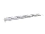 Modern 7-Light LED Vanity Light Fixture - Chrome Finish with Acrylic Light Shades - Energy-Efficient W1340P206817