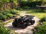 12V Ride on ATV, 4 Wheeler Kids with Dual Motors, Soft Start, Battery Display, Music & Lights, 05359225