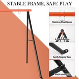 ZUN Porch Swing Frame, Heavy Duty Swing Stand, A-Frame Swing Stand Frame for Backyard Yoga Hammock 07345442