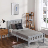 Vertical Bed Gray Twin 88145722