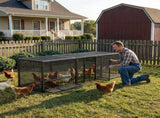 83"Thickened Chicken Coop Durable Pigeon Cage Outdoor Use Comfortable Poultry Cage For Home Breeding W2887P470168
