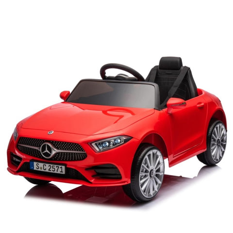 ZUN 12V Kids Ride On Car w/ Parents Remote Control,Licensed Mercedes-Benz CLS 350 for Kids,Four Wheel W1396P143145