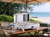 Outdoor Pizza Oven 13 Inch, Gas Fired Portable Pizza Maker with Thickened Cordierite Pizza Stone, 05558539
