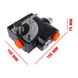 Hydraulic Adjustable Variable Flow Control Valve w/Relief Replacement for FCR51-1/2 1/2NPT 21184684
