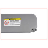 Front Right Passenger Side Gray Sun Visor for Hyundai Accent 1E 1.6L L4 Gas 852201R000 61360807