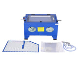 Bench Top Portable Sand Blaster Cabinet Kit 25gallon,sanblasting cabinet 80psi W46541341