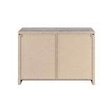 Grey Driftwood 2-door Accent Cabinet B062P149091