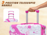 20 Inch PC Spinner Wheel Luggage, Carry on Suitcase, With Printed pattern and Combination Lock W2787P487163