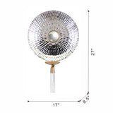 17x8.5x27" Maria Wall Sconce W2078P223132
