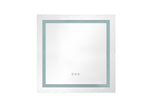 ZUN LED Bathroom Mirror "x " with Front and Backlight, Large Dimmable Wall Mirrors with Anti-Fog, W928P177793