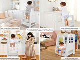 Toddler Standing Tower for Kitchen, Step Stool for Kid's Adjustable Height Learning Stool, Removable 92189250