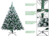 7FT Spray White PVC Christmas Tree 870 Branches 85031935
