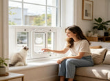 Cat Door for Window 90984842