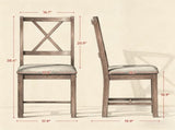2 pcs Dining chair 32700182