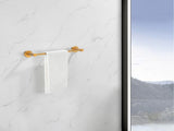 Bathroom Hardware Set, Thicken Space Aluminum 6 PCS Towel bar Set- Brushed Gold 24 Inches Wall 85205512