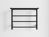Heated Towel Rack with Top Shelf, 3-Bar Towel Wall Mounted Warmer for Bathroom with Intelligent 32869140