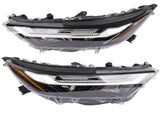 Pair LeftRight LED Headlight Lamp Assembly Replacement for Toyota RAV4 2.5L 2022 2023 2024 11132782