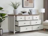 Modern 7 Drawers Dresser 7 Drawers Cabinet,Chest of Drawers Closet Organizers and Clothes W2275P233489