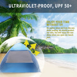 2-3 Person Beach Tent Pop Up Sun Tent Big Automatic Sun Umbrella 2-3 Person Fishing Beach 27903699