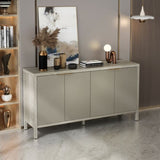 ZUN Sideboard Buffet, 59" Storage with Storage,Modern Wood Buffet,Storage W757P203146