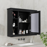 35'' x 28'' Wall Mounted Bathroom Storage Cabinet, Medicine Cabinet, Modern Bathroom Wall Cabinet N710P197128B