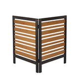 2-Panel Outdoor Air Conditioner Fence Screen, Outsideood Privacy Fence, Backyard Garden Patio 38" W2640P290610