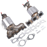 ZUN Manifold Catalytic Converters for Ford Explorer V6 3.5L 2013-2019 High Flow Cat 30584+30585 86742028