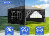 10'x10' Gazebo Waterproof Outdoor Canopy Patio Tent Party Tent for Wedding BBQ 35412420