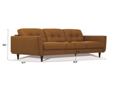 Radwan Camel Leather Sofa B2726P496926