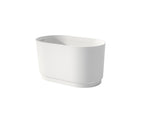 39 Inch Solid Surface Soaking Bathtub - Deep Soak Freestanding Tub T3785P353970