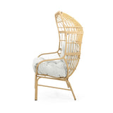 Palos Outdoor Wicker Loveseat - Light Brown N775P191275L