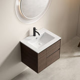 30 inch Bathroom Vessel Sink, Ceramic Bathroom Vanity Sink Top with Overflow, with Overflow, No W3402P324603