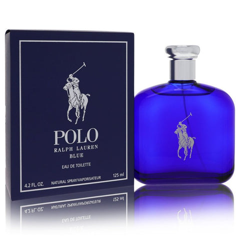 Polo Blue by Ralph Lauren Eau De Toilette Spray 4.2 oz for Men FX-402820