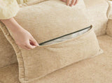 Armless Sofa Velvet-Light Camel W3041P386606