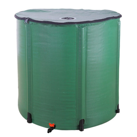 ZUN 200 Gallon Folding Rain Barrel Water Collector Green 22520505