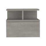 Nightstand Floating Flopini, Bedroom, Concrete Gray B092142830