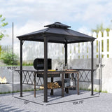 arbecue and cooking pergola 47144096