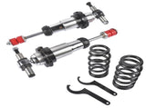 Pair 500lb Adjustable Coilover Shocks 6-coil springs Fits Ford Mustang II IFS 61395360