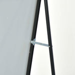 ZUN Tempered mirror 71" x 32" Tall Full Length Mirror with Stand, Black Wall Mounting Full Body Mirror, W1806P180029