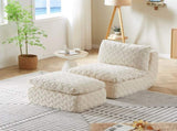 Liyasi Full Compression sofa chair with swivel add Ottoman W820P312316
