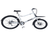 7 Speed, Aluminum Alloy Frame, Multiple Colors 26 Inch Bike,Cargo Bike for Women and Men W1019P218118