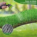 6.5FTX13FT Outdoor Artificial Grass Runner Rug, Thick Realistic Fake Grass Roll Decor Patio Balcony W1790P230842