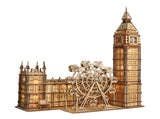 3D Wooden Puzzle Big Ben Model Kits Desktop Clock DIY Building Blocks Creative Gift Home Decor for 49045501