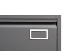 ZUN 17.7"W Drawer Vertical File Cabinets - Lateral Filing Cabinets with Digital Keypad - Metal Steel W39652945