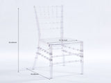Wedding chair,dining chair,set of 4,plastic seat 56669356
