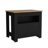 Arlet Kitchen Island Two Door Cabinet and Shelf B200P173165
