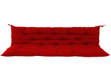 Outdoor Swing Cushions 60 Inch, Waterproof 4" Thick Porch Swing Cushion Replacement with Backrest 15898903