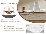 Modern Style Dining Chairs Set of 6 in White, Essential for Minimalist Homes.Meeting Family Dining W2920P264325